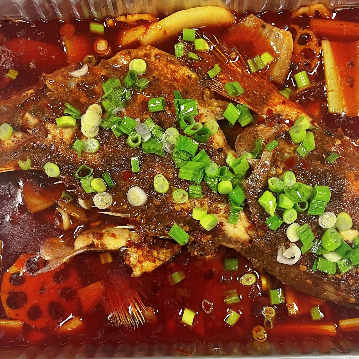 7月14日周二(E餐)精品菜:香辣烤鱼🌶️