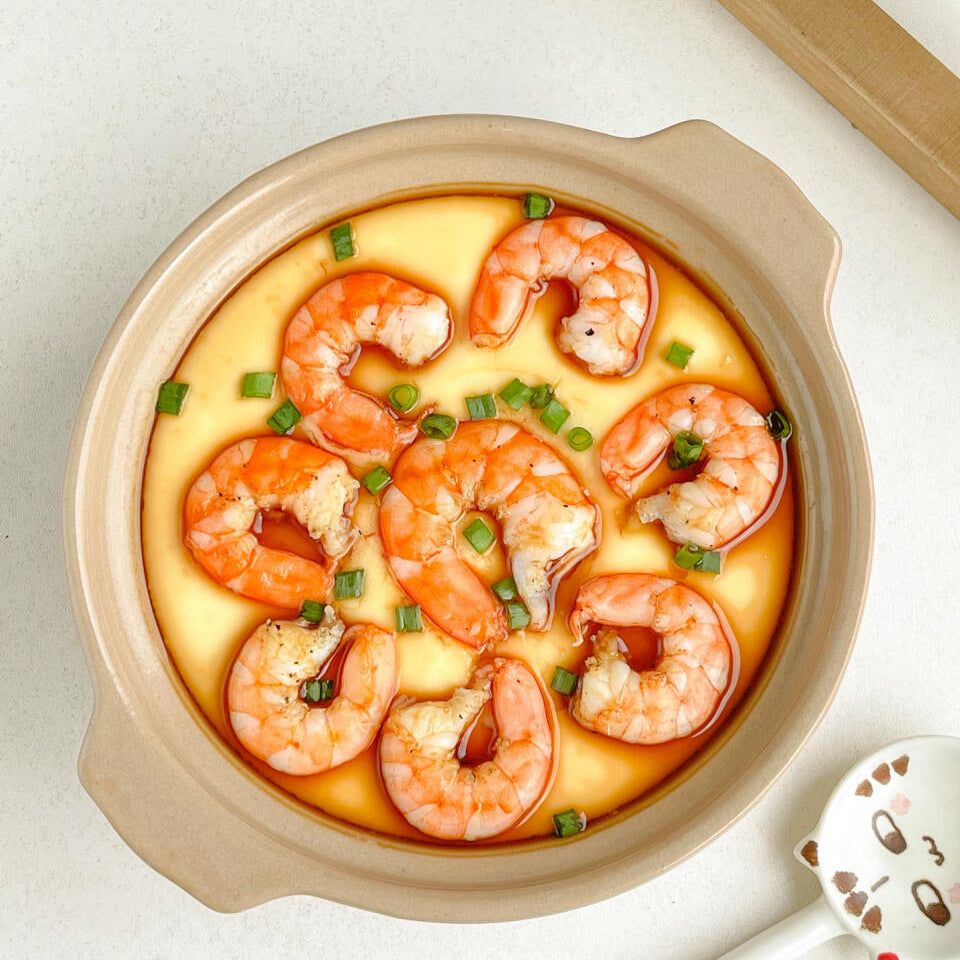 9月28日周一(I餐)精品菜:虾仁蒸蛋