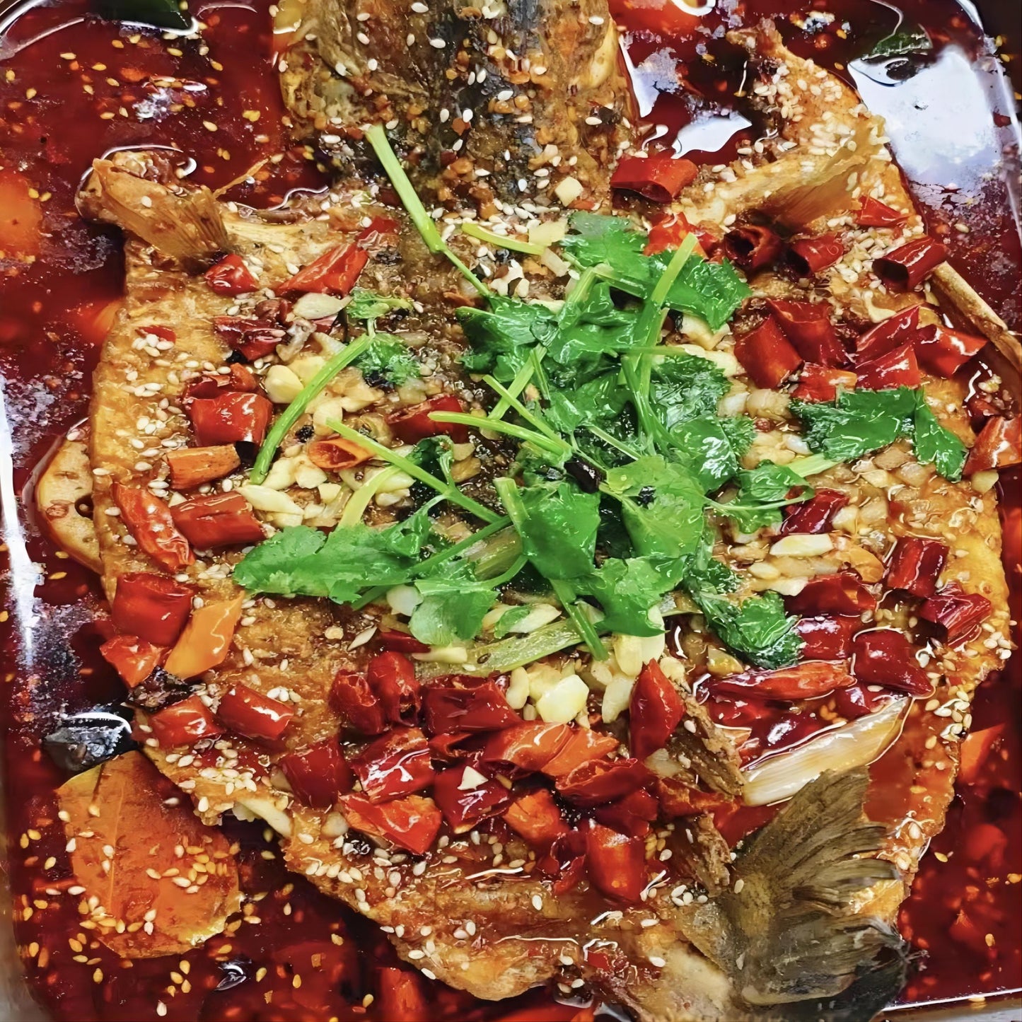 8月23日周日(E餐)精品菜:香辣烤鱼🌶️