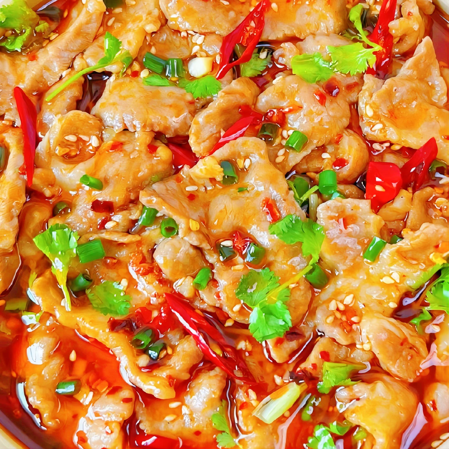 2月21日周六(E餐)精品菜:水煮牛肉🌶️ (当日订单满💲36即可免费配送,如果单独订此餐,需额外支付$10派送费)