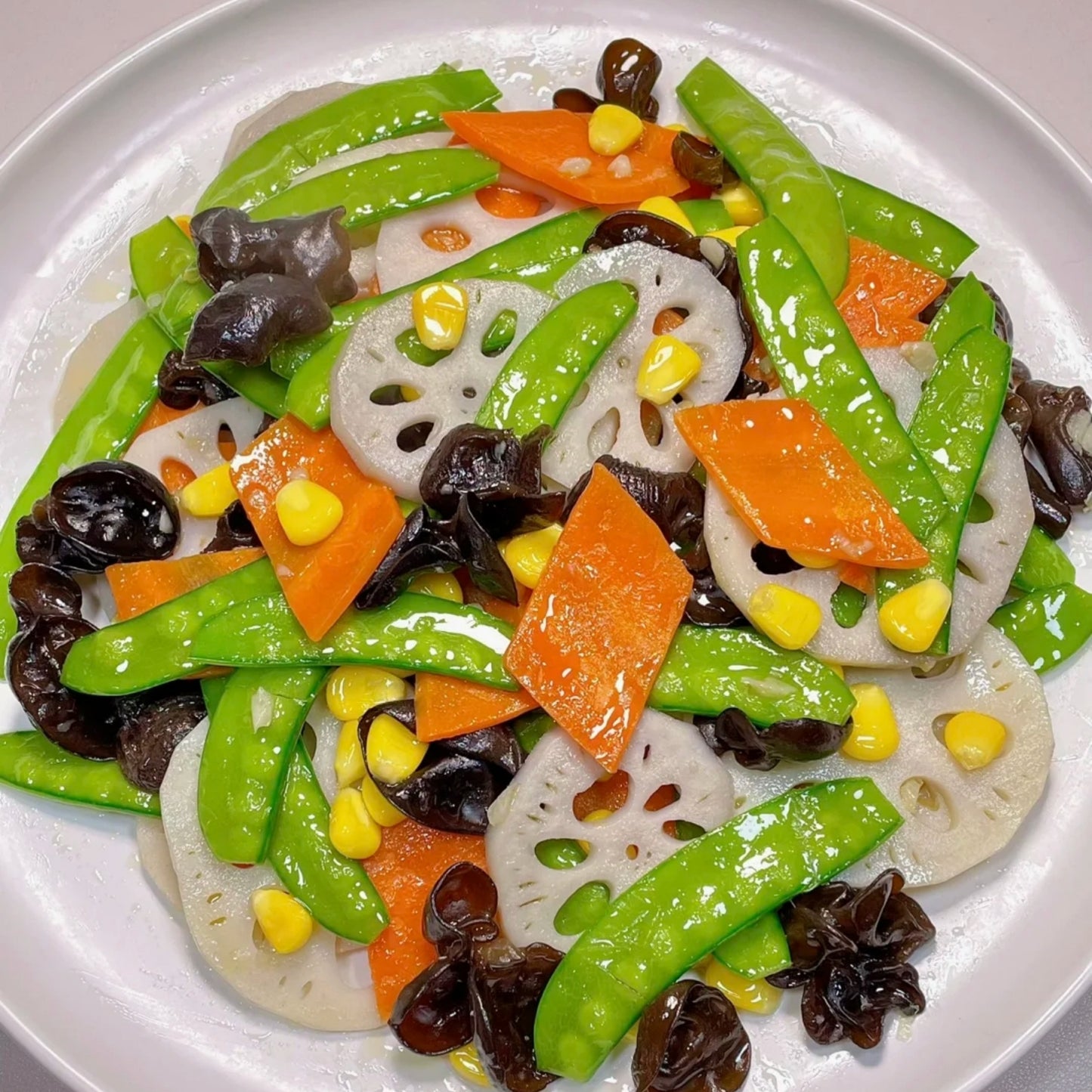 3月17日周二(G餐)精品菜:荷塘小炒(当日订单满💲36即可免费配送,如果单独订此餐,需额外支付$10派送费)