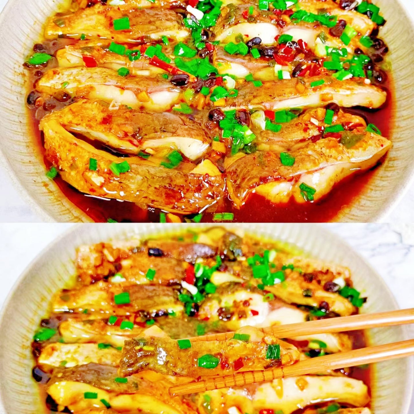 7月7日周二(H餐)精品菜:豉汁蒸清江鱼