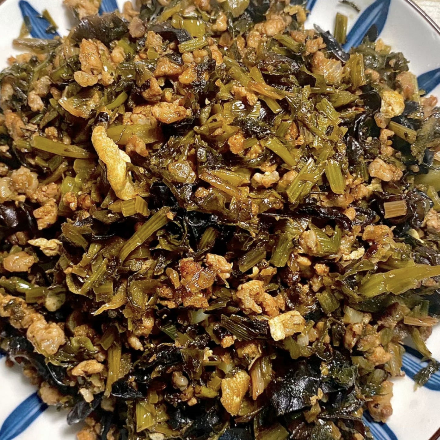 4月9日周四(I餐)精品菜:雪菜炒肉丝