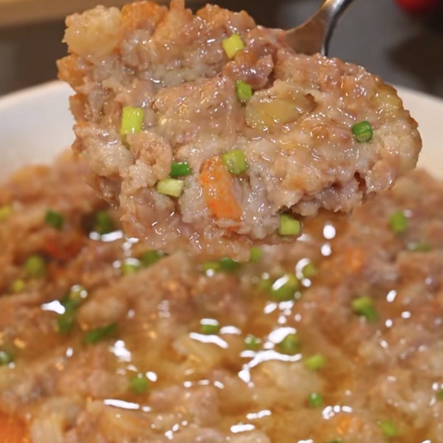 8月28日周五(I餐)精品菜:瑶柱蒸肉饼