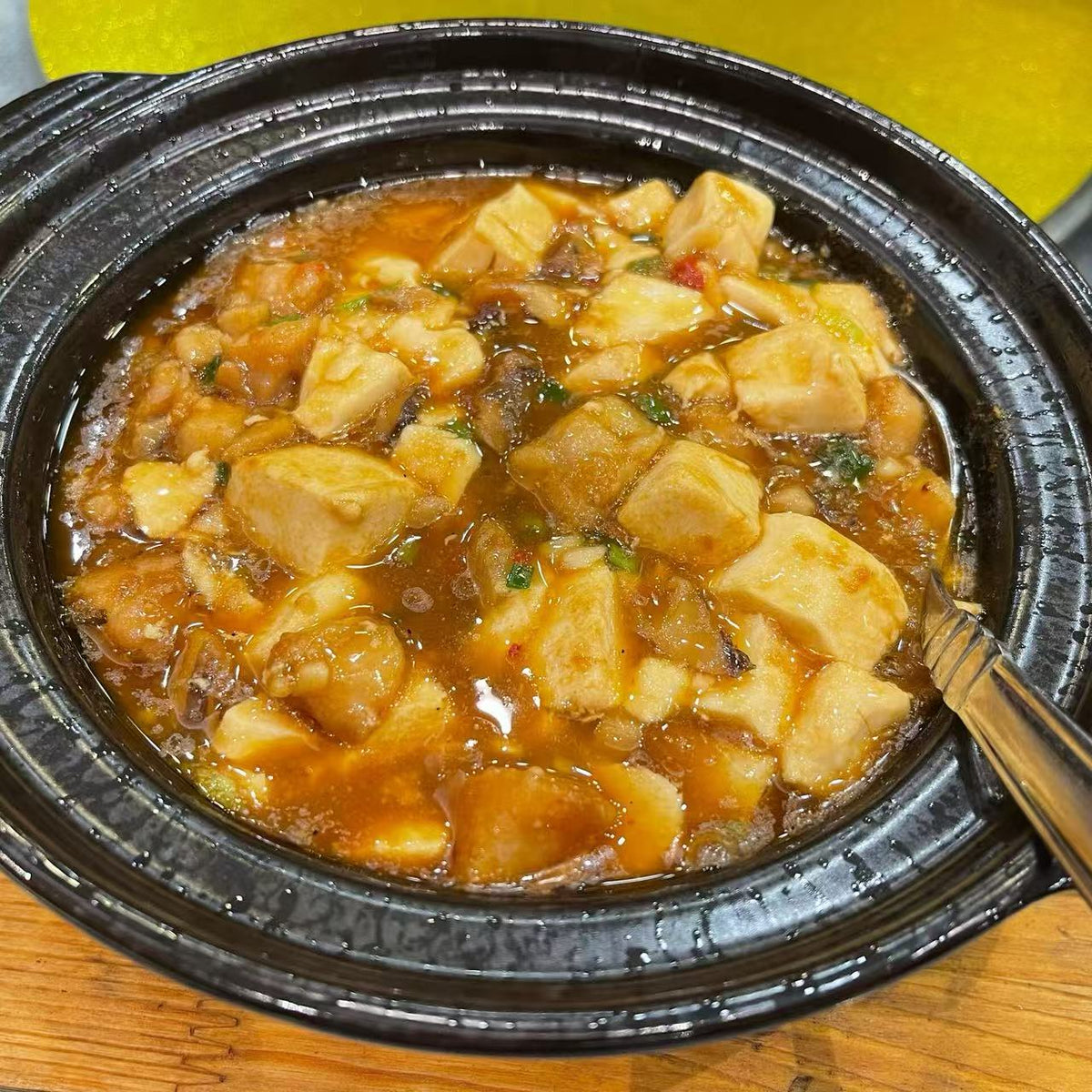9月25日周五(F餐)精品菜:咸鱼鸡粒豆腐煲