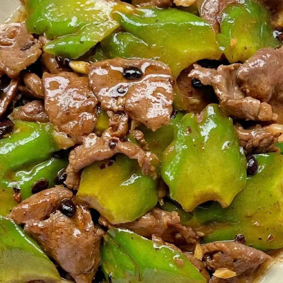 6月17日周三(F餐)精品菜:凉瓜炒牛肉