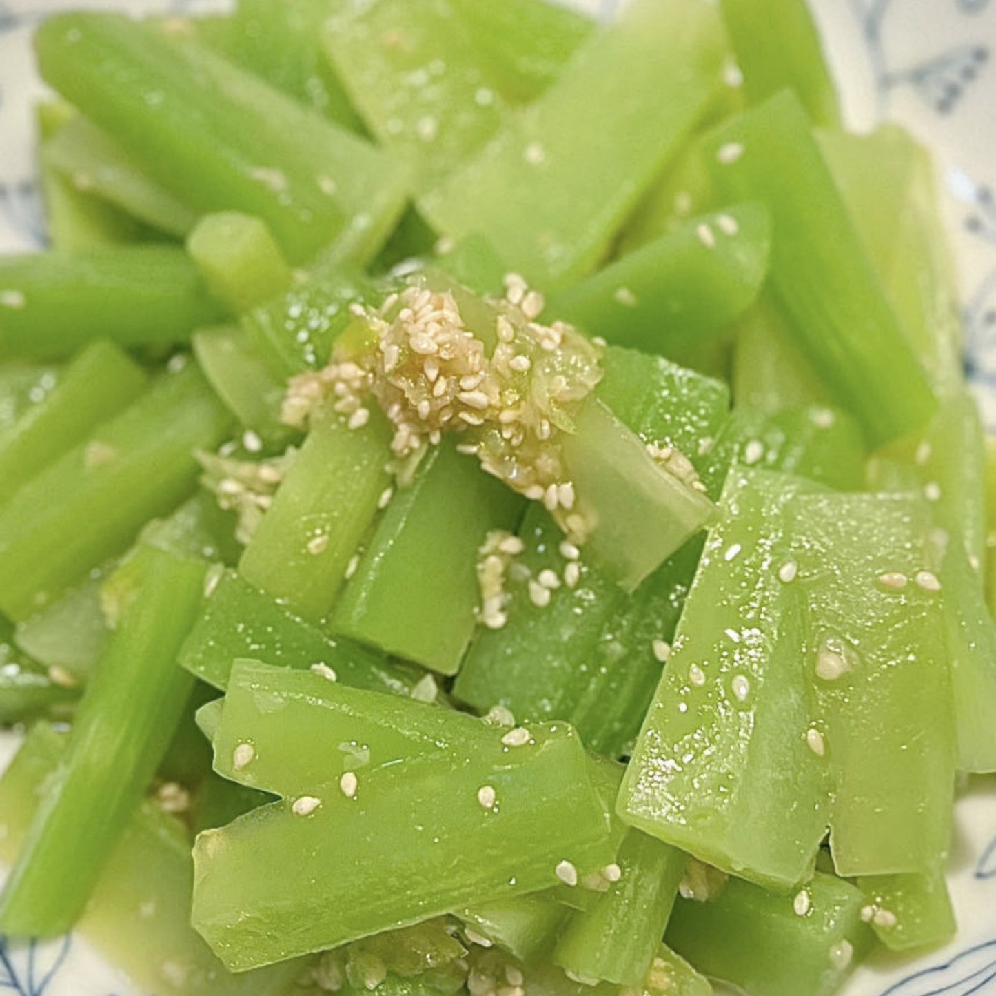 8月19日周三(G餐)精品菜:凉拌莴笋