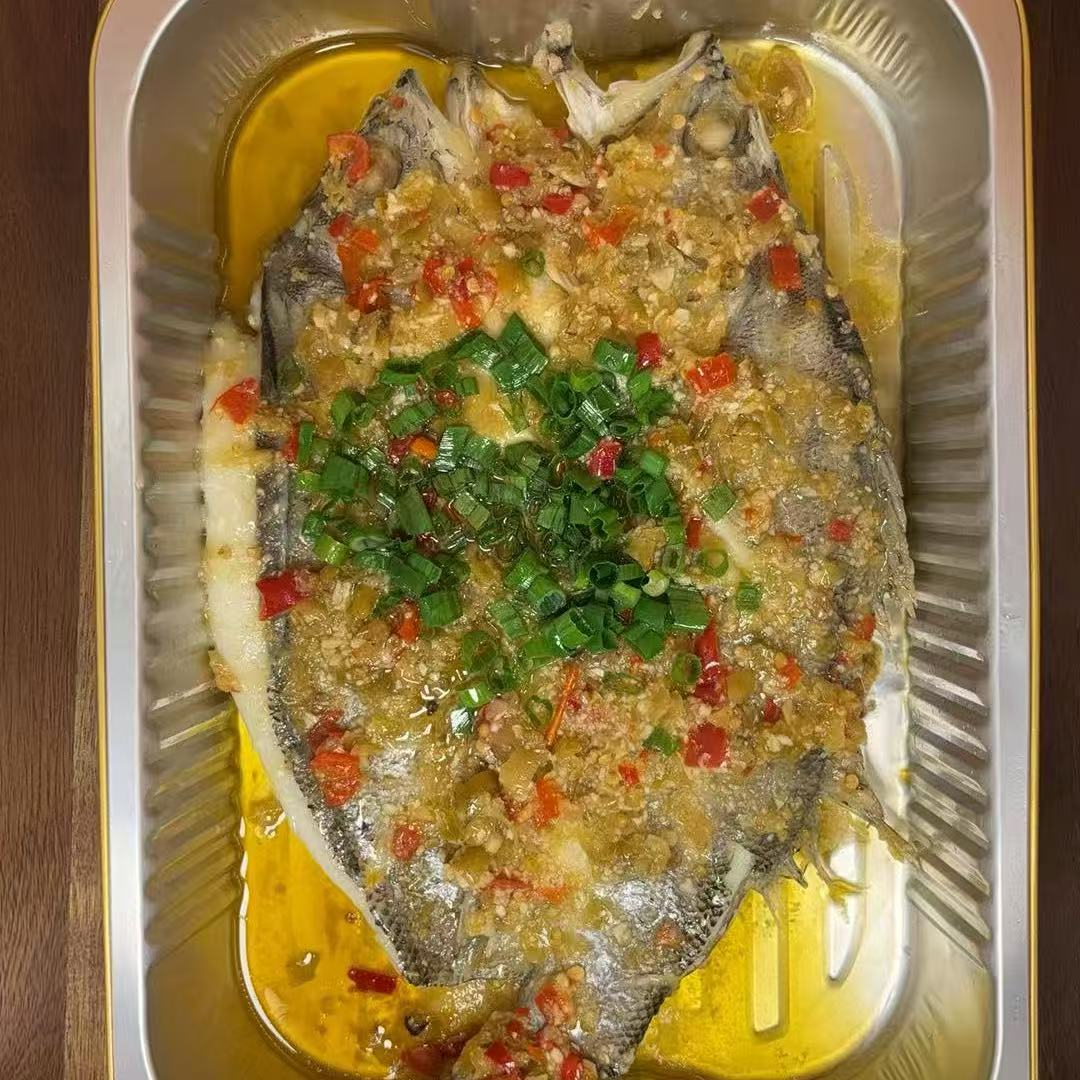 4月7日周二(F餐)精品菜:泰式蒸鲈鱼(酸辣)🌶️