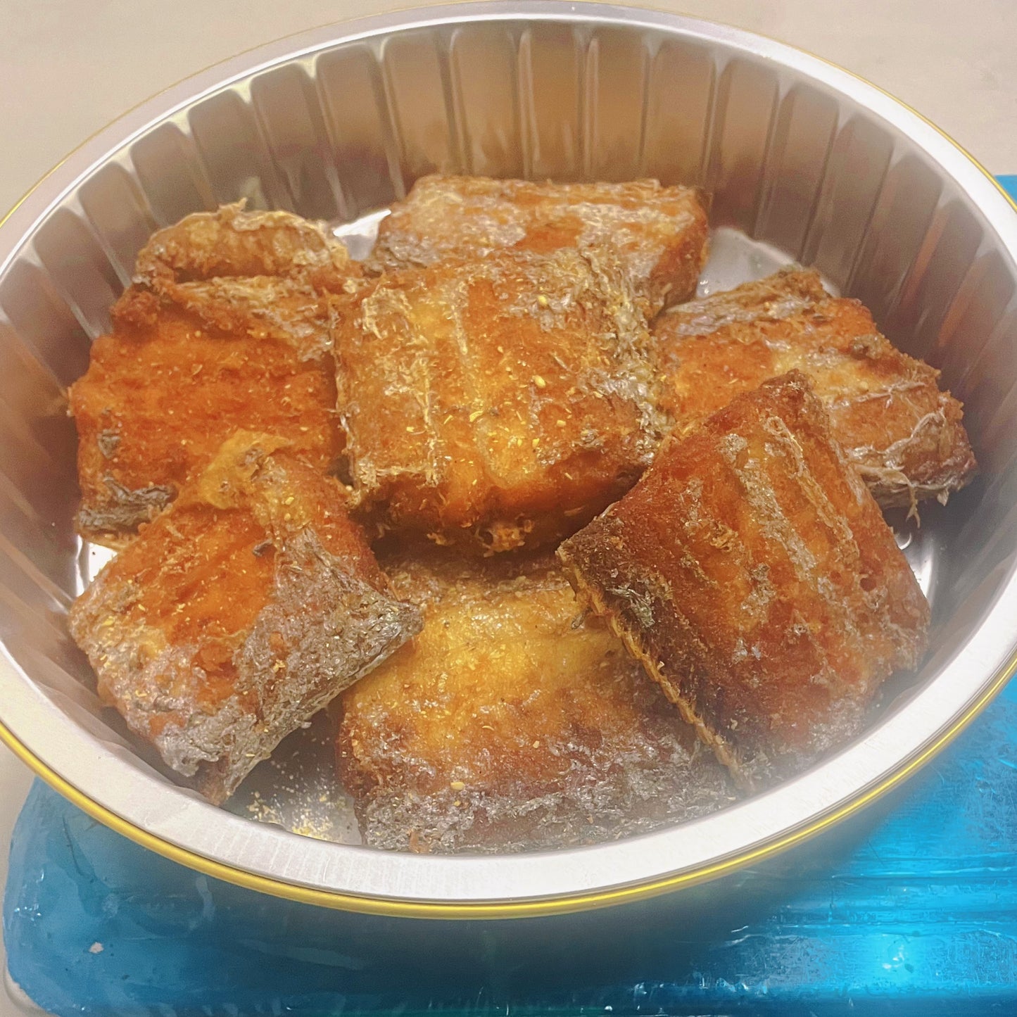 10月5日周日(I餐)精品菜:椒盐带鱼(当日订单满💲36即可免费配送,如果单独订此餐,需额外支付$10派送费)