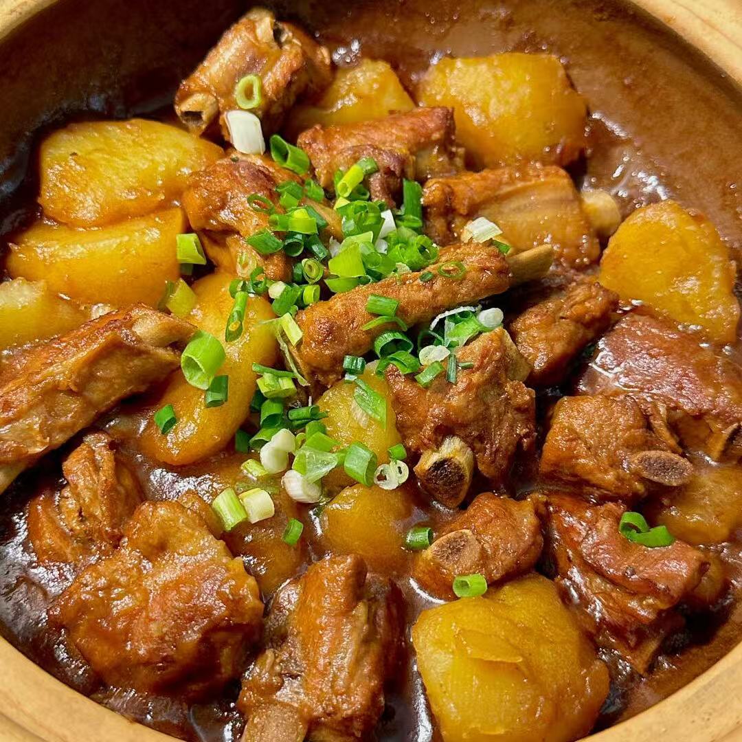 4月7日周二(H餐)精品菜:排骨炖土豆