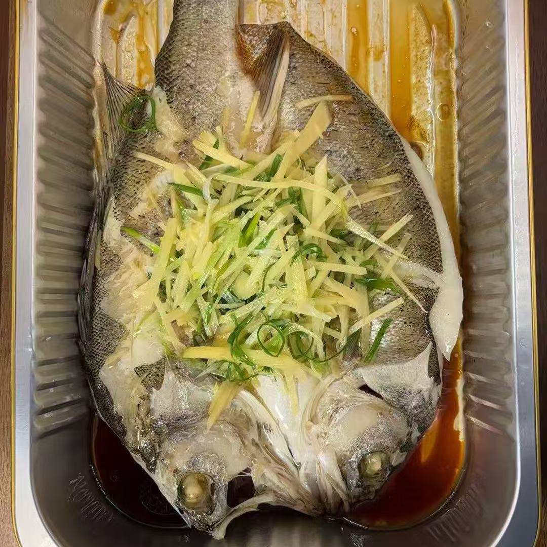8月20日周四(H餐)精品菜:清蒸海鲈鱼