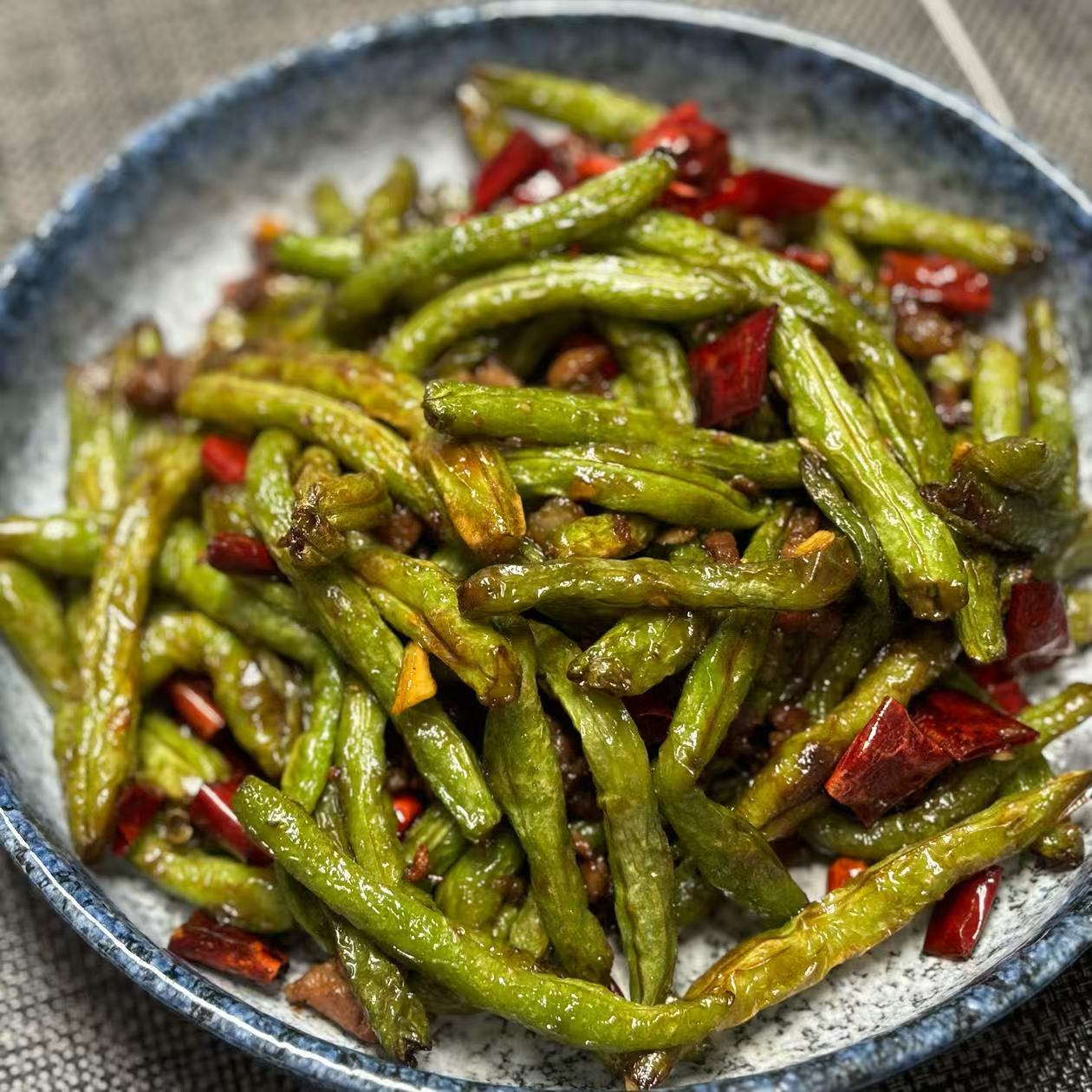 6月18日周四(F餐)精品菜:干煸四季豆🌶️