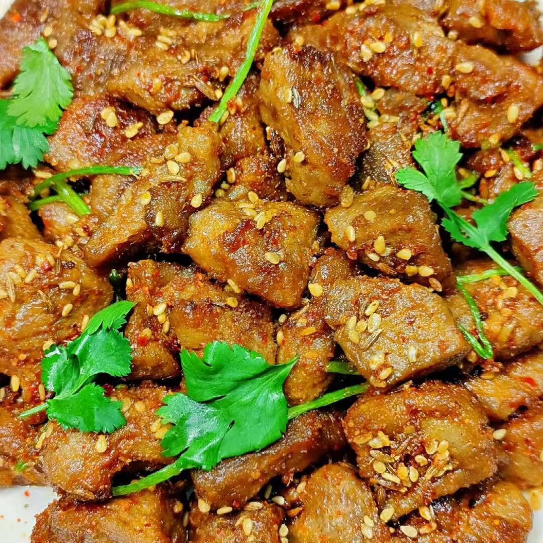 7月28日周二(E餐)精品菜:孜然羊肉粒(微🌶️)
