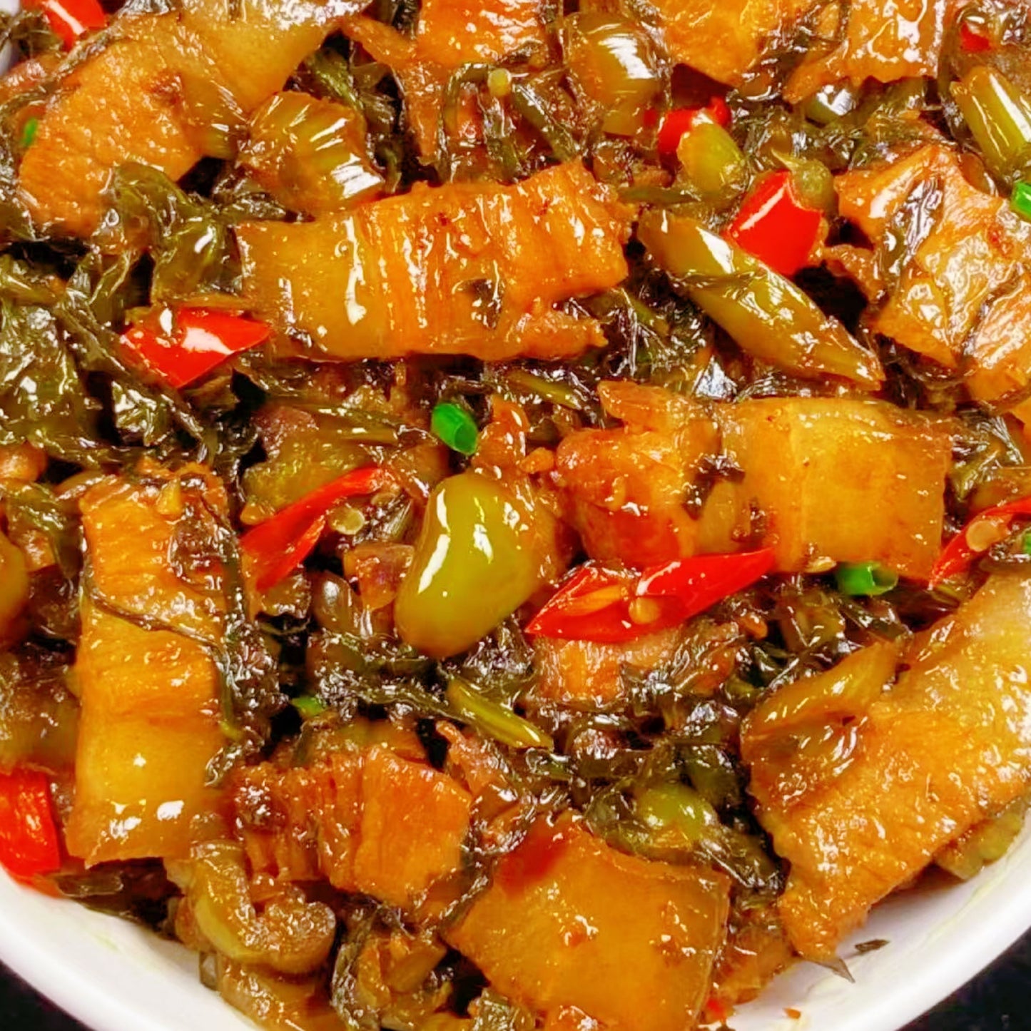 6月26日周五(F餐)精品菜:酸菜炒五花肉🌶️