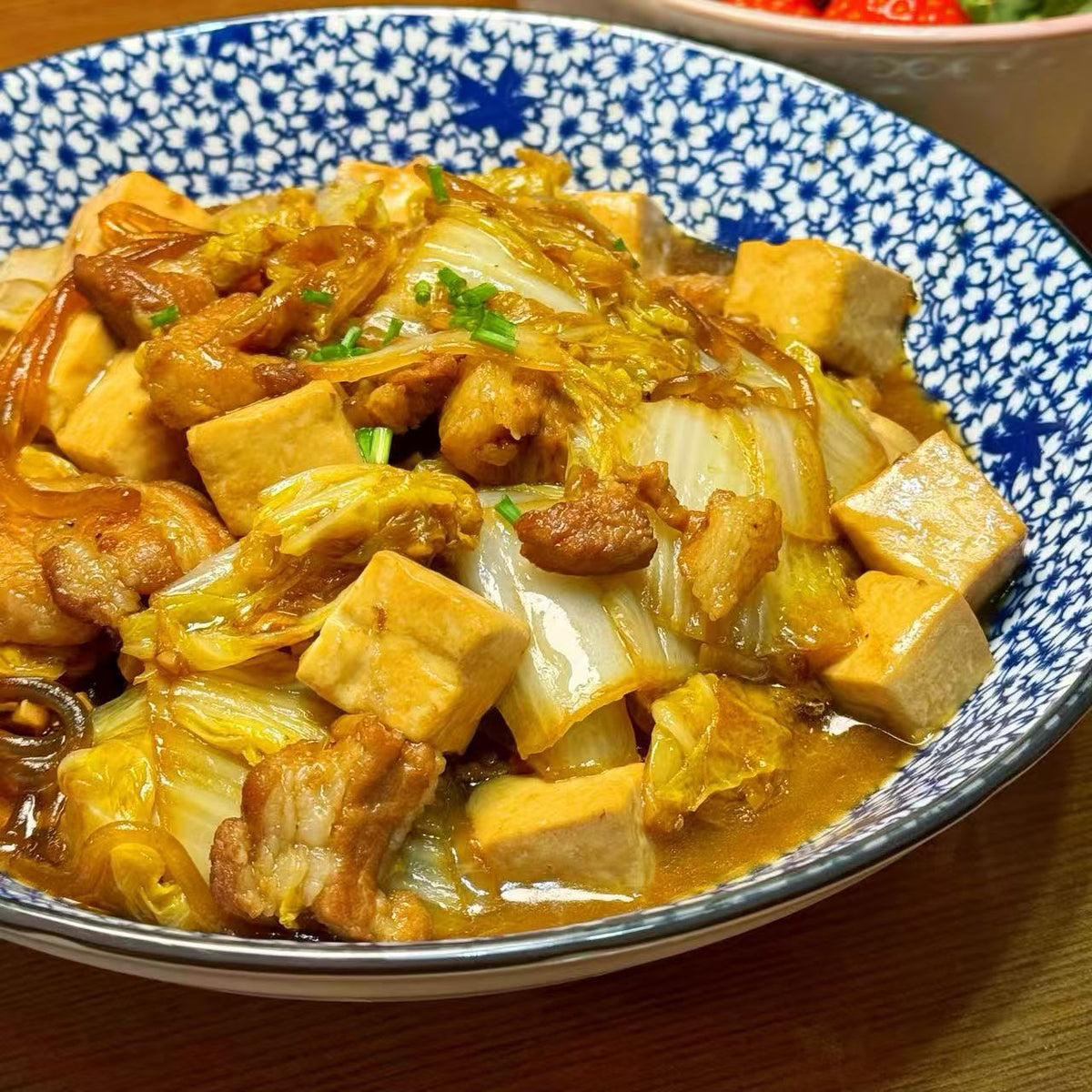 10月9日周五（H餐）精品菜：猪肉白菜炖豆腐