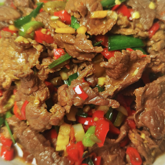 10月19日周日（E餐）精品菜：农家小炒肉🌶️（当日订单满💲36即可免费配送，如果单独订此餐，需额外支付$10派送费）