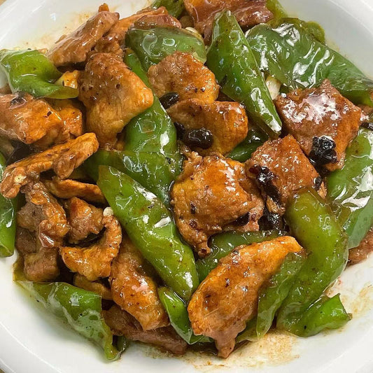 9月1日周一（I餐）精品菜：豉椒炒肉片（当日订单满💲36即可免费配送，如果单独订此餐，需额外支付$10派送费）