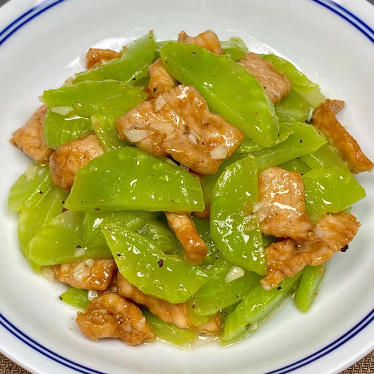 8月12日周三（I餐）精品菜：莴笋炒肉片