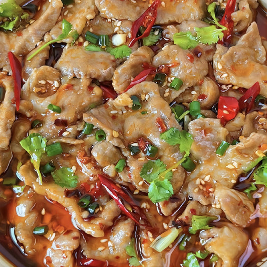 8月18日周二（E餐）精品菜：水煮牛肉🌶️