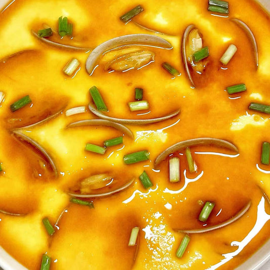 4月19日周日（I餐）精品菜：蛤蜊蒸水蛋