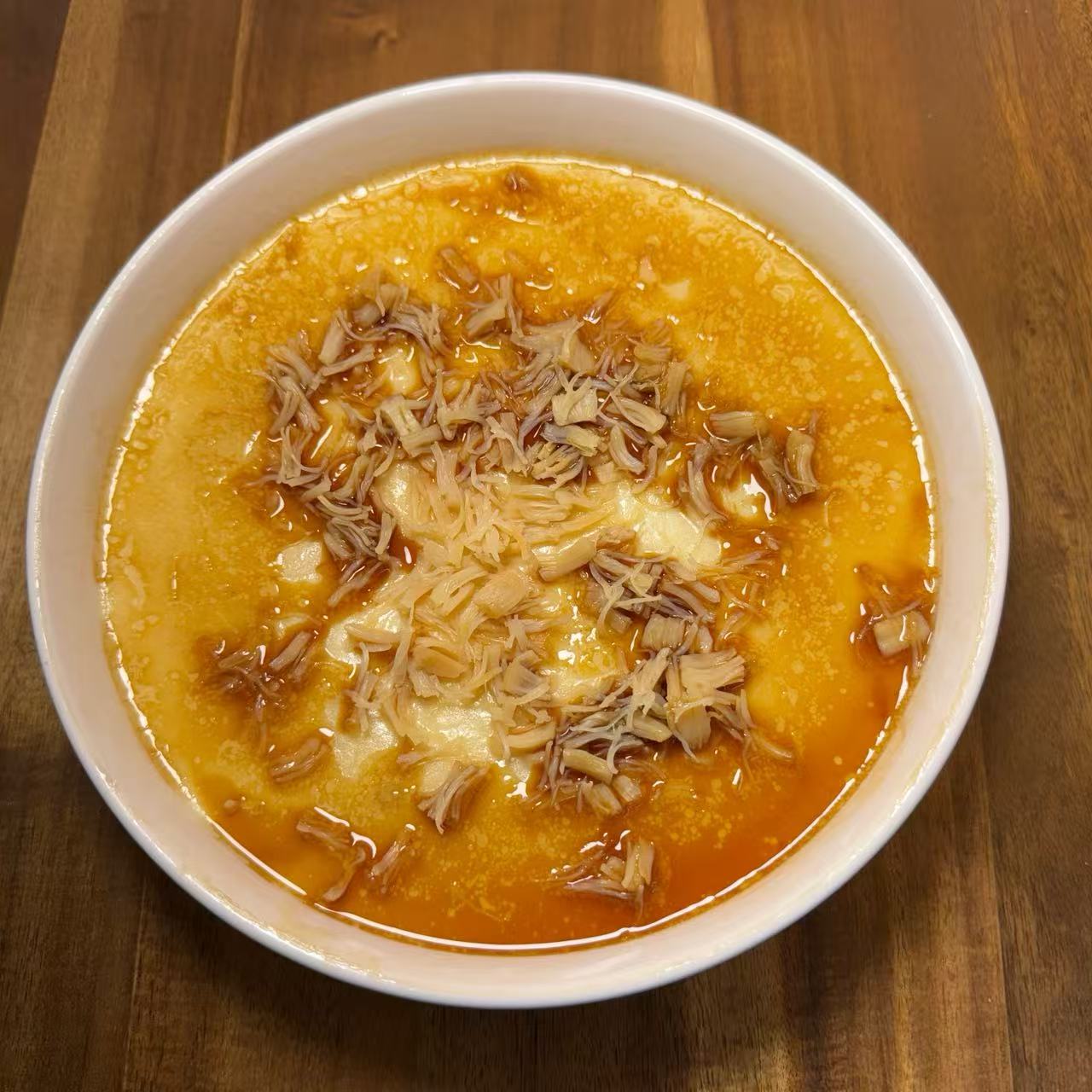 8月19日周三（F餐）精品菜：瑶柱蒸蛋羹