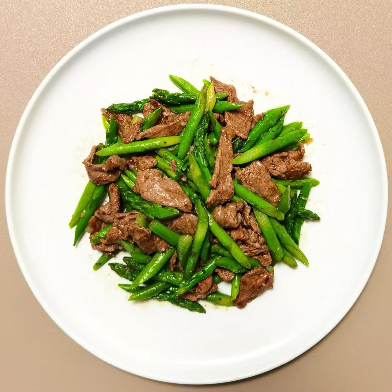 3月23日周一（I餐）精品菜：素牛肉炒芦笋（当日订单满💲36即可免费配送，如果单独订此餐，需额外支付$10派送费）