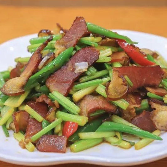 8月21日周五（I餐）精品菜：时蔬炒腊味