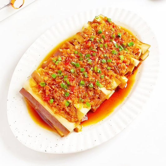 4月7日周二（G餐）精品菜：蒜蓉蒸茄子