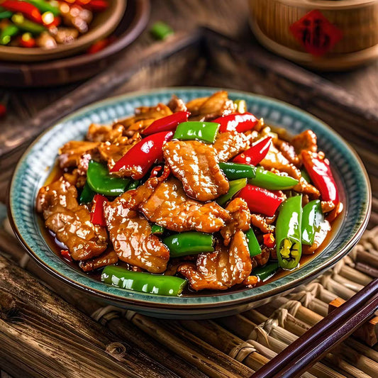 9月5日周五（F餐）精品菜：农家小炒肉🌶️（当日订单满💲36即可免费配送，如果单独订此餐，需额外支付$10派送费）