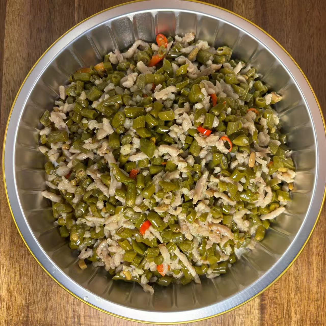 8月30日周日（F餐）精品菜：肉沫酸豆角🌶️