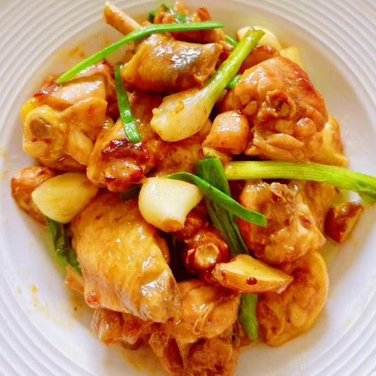 10月21日周二（I餐）精品菜：姜葱炒走地鸡（当日订单满💲36即可免费配送，如果单独订此餐，需额外支付$10派送费）