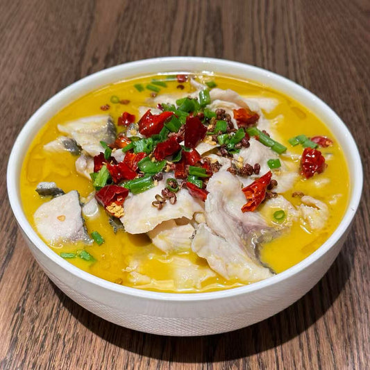 10月17日周五（E餐）精品菜：金汤黑鱼片🌶️（当日订单满💲36即可免费配送，如果单独订此餐，需额外支付$10派送费）