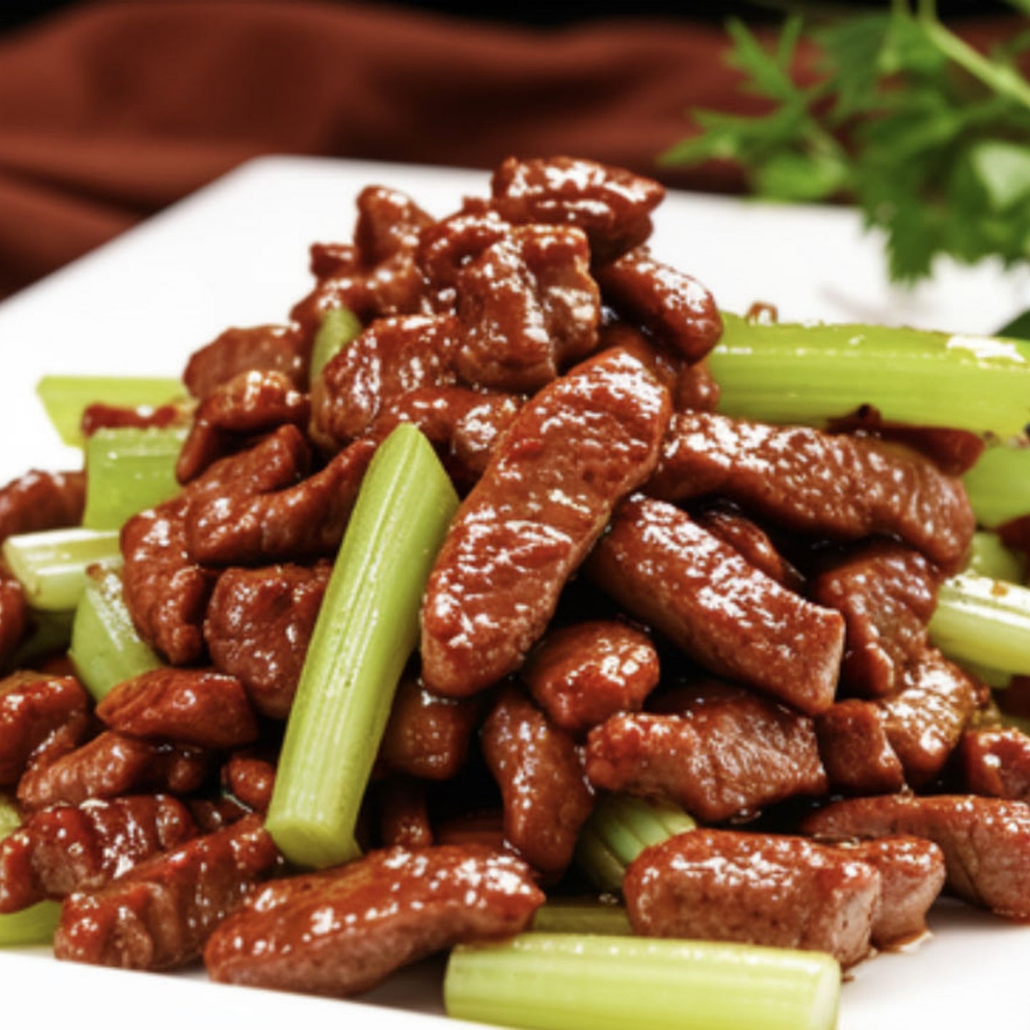 9月1日周二（I餐）精品菜：西芹炒牛肉