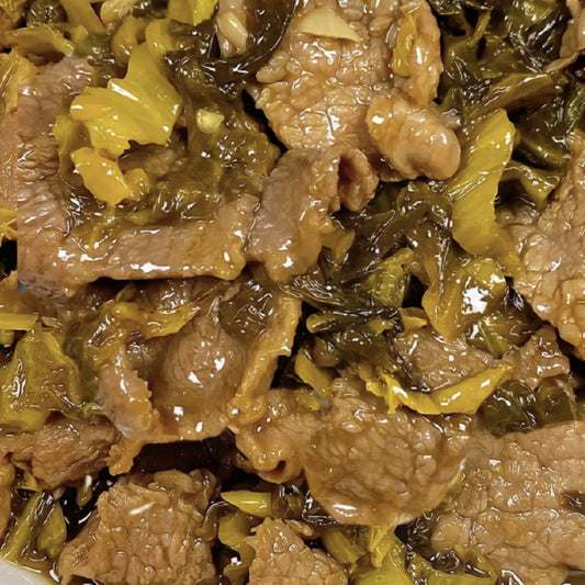 8月6日周四（I餐）精品菜：酸菜炒牛肉
