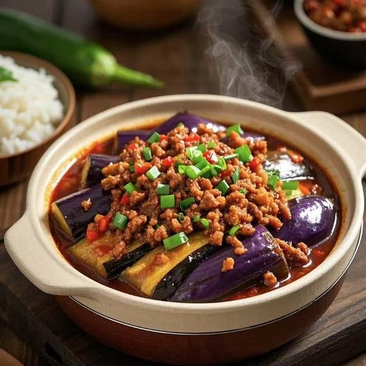 5月17日周日（I餐）精品菜：肉沫茄子