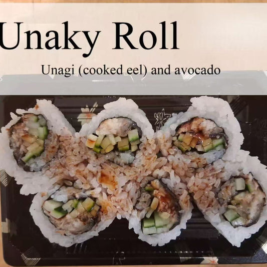 4月8日周三（N餐）手工日式卷：素菜卷+鳗鱼青瓜卷