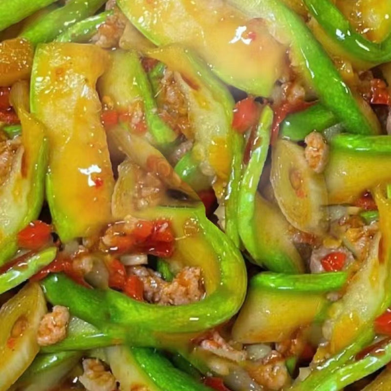 6月16日周二（G餐）精品菜：肉沫西葫芦