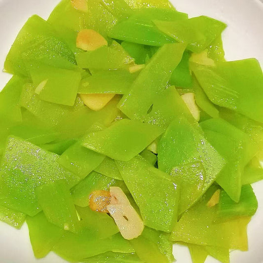 8月5日周三（G餐）精品菜：清炒莴笋