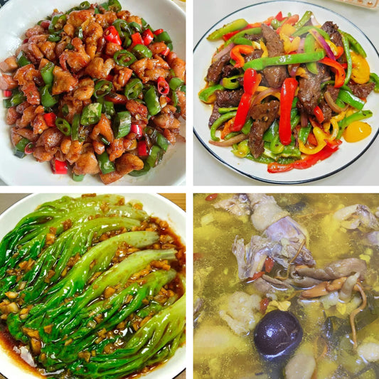 9月30日周三（A餐）无辣不欢：清椒炒鸡丁🌶️    豉椒炒牛肉    白灼生菜   滋补养颜鸡汤
