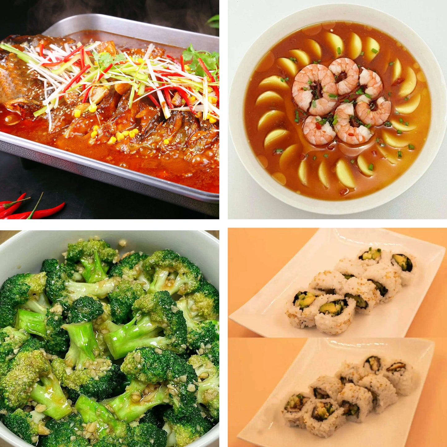 3月25日周三（A餐）无辣不欢：秘制酱香烤鱼      虾仁蒸豆腐      蒜香西兰花    日式卷