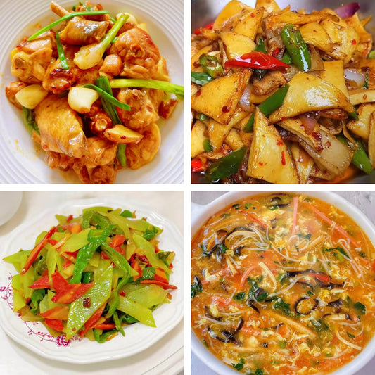 9月9日周三（A餐）无辣不欢：姜葱炒走地鸡     干锅五花肉千叶豆腐🌶️     莴笋炒青红椒     酸辣汤