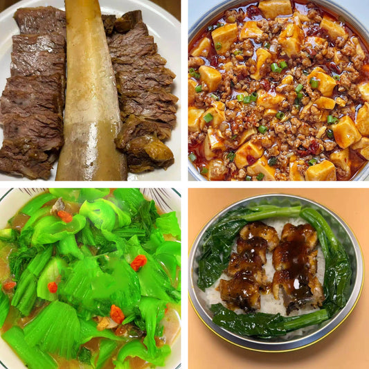 7月8日周三（A餐）无辣不欢：酱香牛肋排     麻婆豆腐🌶️     煲淋水东芥菜     鳗鱼钵仔饭（2钵）