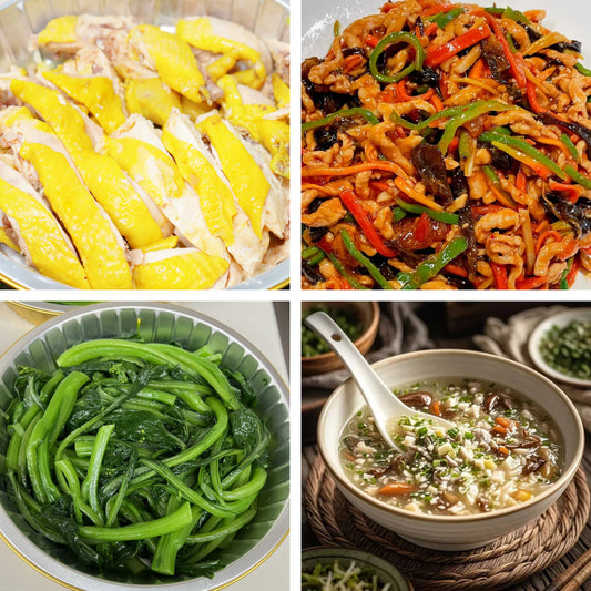 10月19日周日（B餐）家乡菜：广东白切鸡     鱼香肉丝   上汤菠菜     西湖牛肉羹