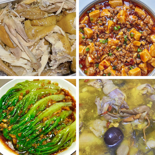 9月30日周三（B餐）家乡菜：手撕鸡    肉沫豆腐     白灼生菜    滋补养颜鸡汤