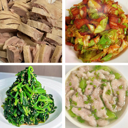 12月11日周四（B餐）家乡菜：南京盐水鸭     五花肉炒包菜       日式凉拌菠菜     丝瓜肉片汤