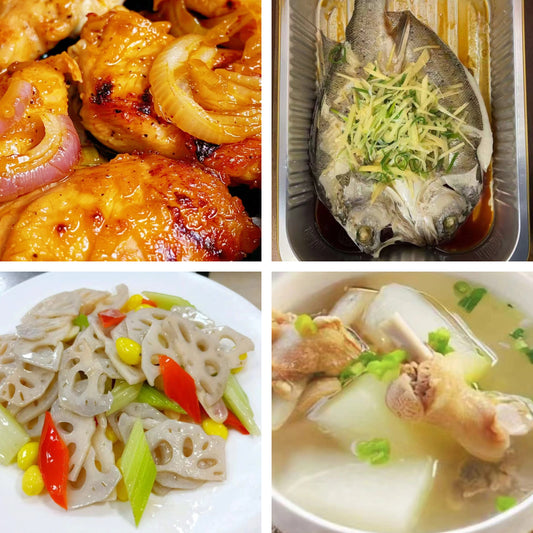 10月22日周四（B餐）家乡菜：洋葱鸡扒     清蒸鲈鱼    西芹炒莲藕   老鸭冬瓜汤