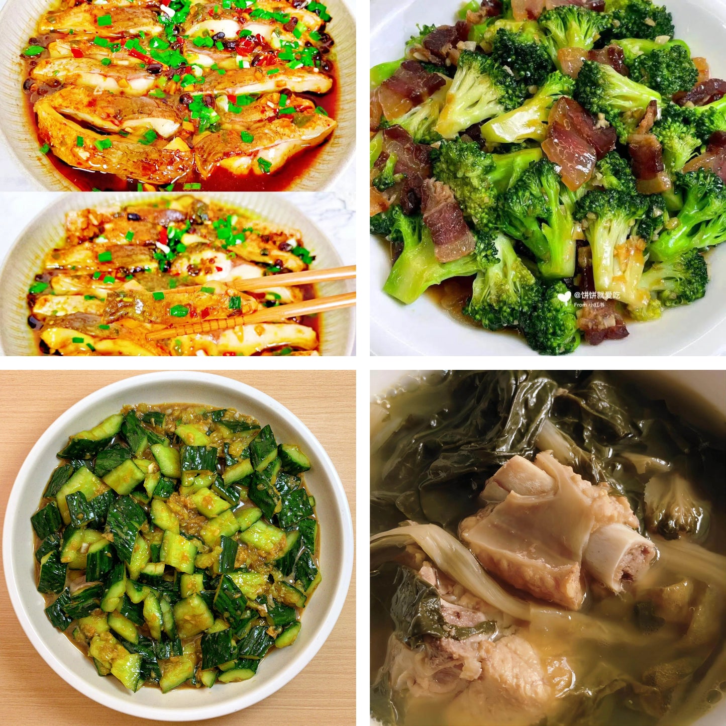 7月7日周二（B餐）家乡菜：豉汁蒸清江鱼    西兰花炒腊肠     凉拌脆黄瓜    金银白菜煲龙骨