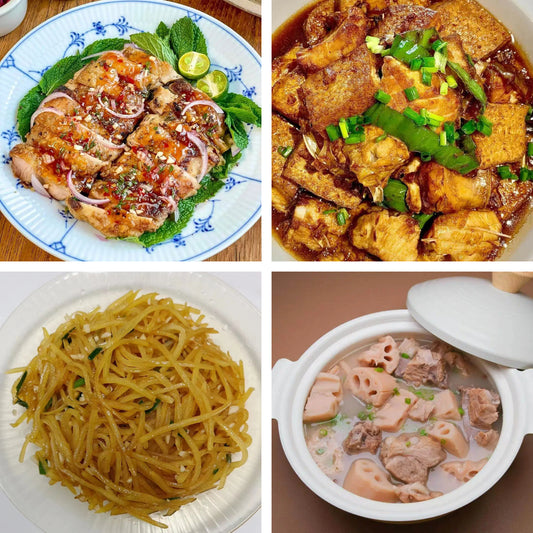 3月11日周三（B餐）家乡菜：泰汁猪扒     红烧豆腐焖鱼块     醋溜土豆丝     莲藕排骨汤