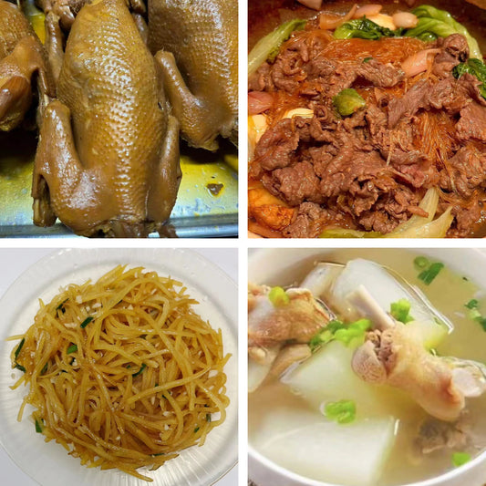 9月11日周五（B餐）家乡菜：酱香土鸡（整只）     沙茶牛肉粉丝煲     蒜香土豆丝    老鸭冬瓜汤