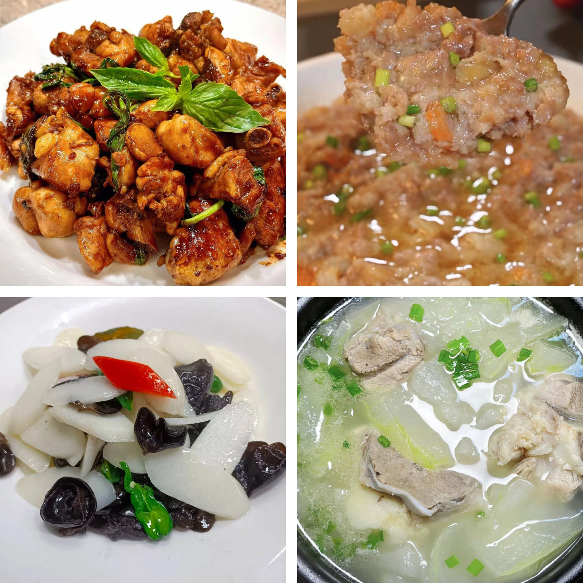 11月6日周五（B餐）家乡菜：石锅三杯鸡    瑶柱蒸肉饼     山药炒木耳   薏米冬瓜龙骨汤